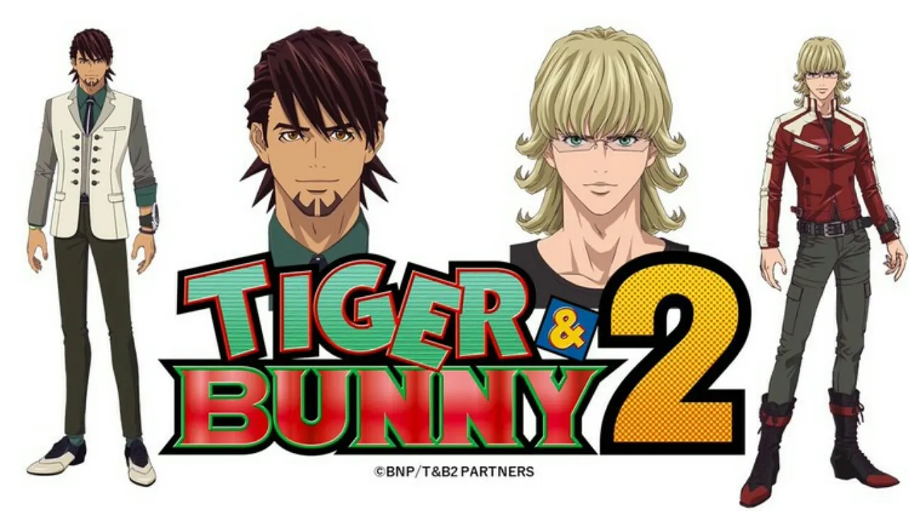 Anime Sekuel Tiger & Bunny 2 Mengungkapkan Desain Karakter Anime dan Setelan Hero Baru