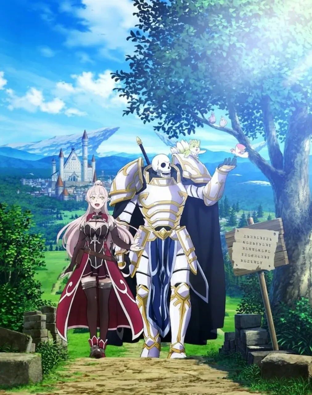 Novel Ringan Skeleton Knight in Another World Mendapatkan Anime TV