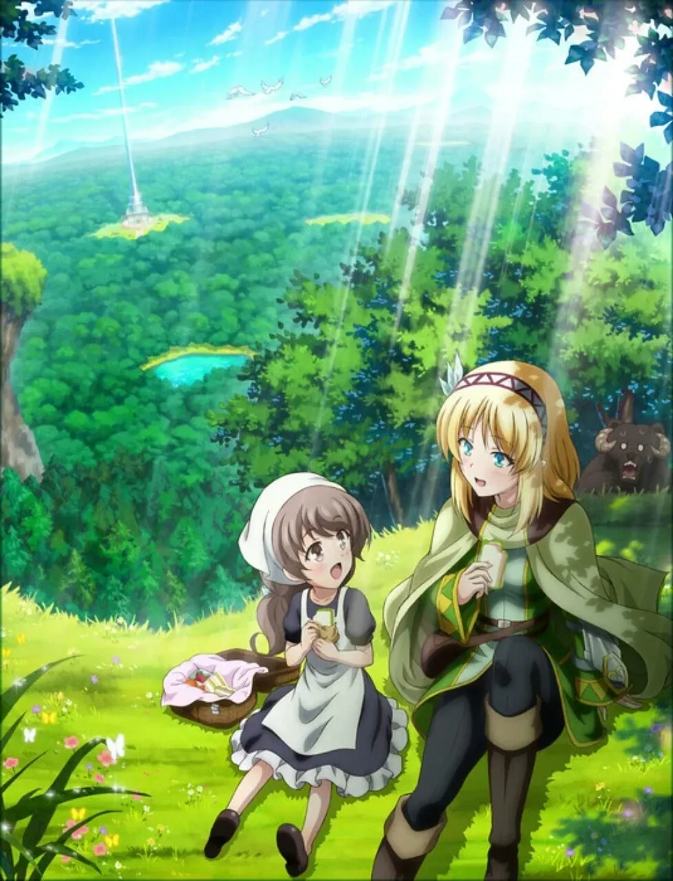 Anime TV In the Land of Leadale Merilis Visual Pertamanya