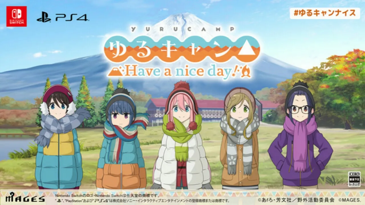 Game PS4 dan Switch Laid-Back Camp Mengungkapkan Judul dan Musim Rilisnya