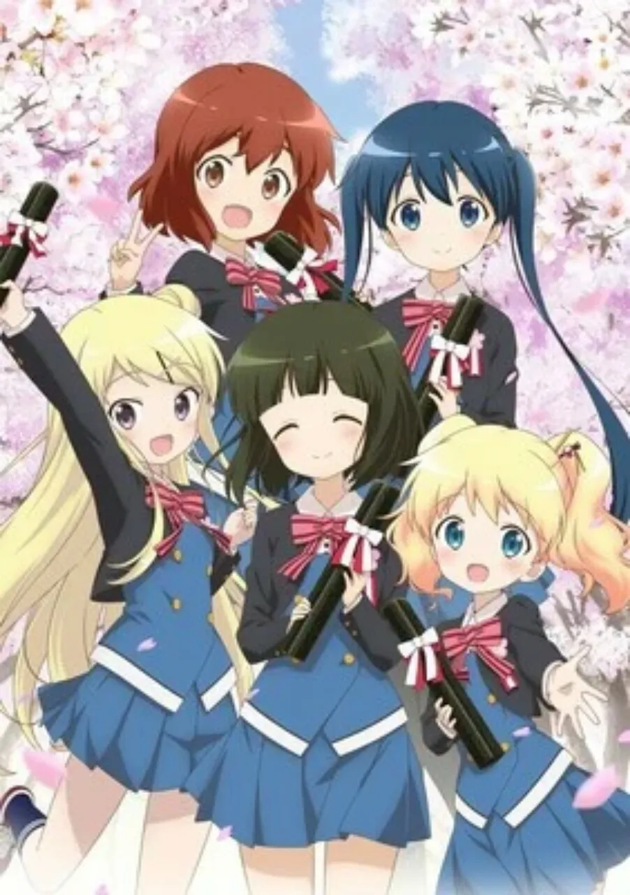 Video Teaser Film Anime Kin-iro Mosaic Memperdengarkan Lagu Tema dari Rhodanthe*