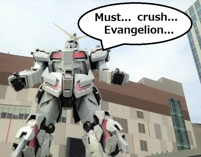 Pencipta Gundam : Saya akan Menghancurkan Demon Slayer dan Evangelion