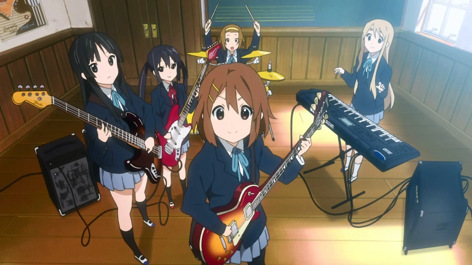 [Musikku] Sakurakou K-ON Bu - Cagayake! GIRLS
