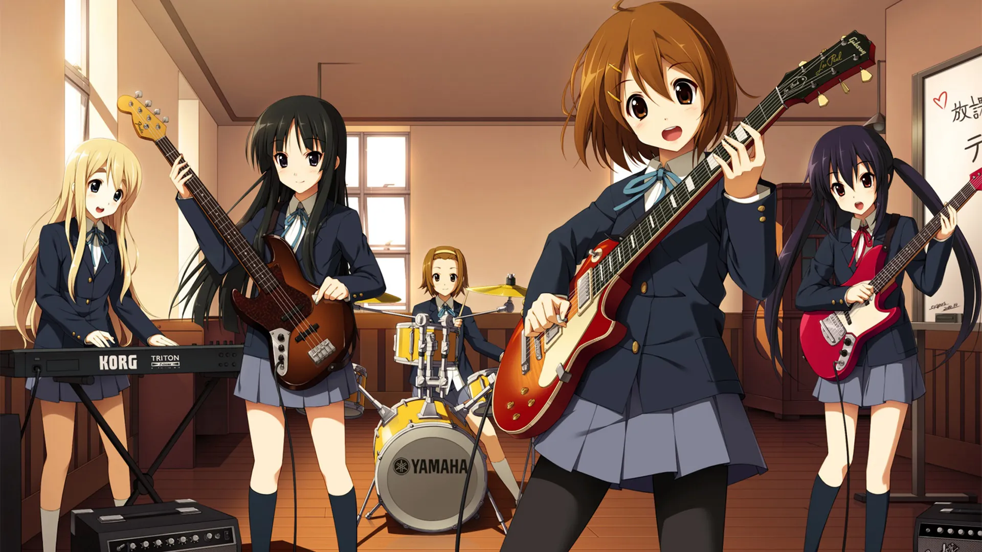 [Musikku] Sakurakou K-ON Bu - Cagayake! GIRLS