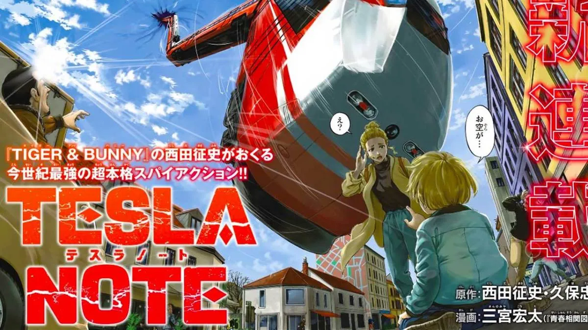 Manga Tesla Note Resmi Mendapatkan Adaptasi Anime TV