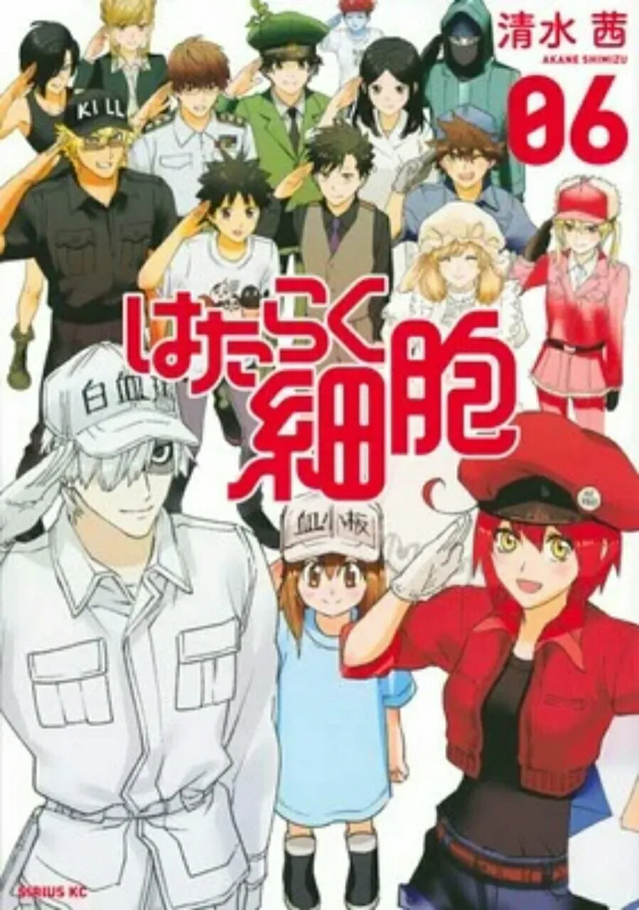 Kementerian Kesehatan Jepang Mengepos Chapter COVID-19 dan Chapter Vaksin Baru dari Manga Cells at Work! secara Gratis dan Global
