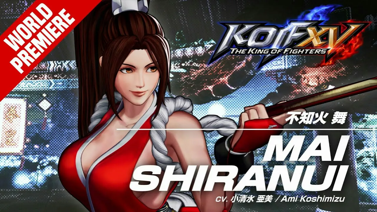 Game The King of Fighters XV Merilis Trailer untuk Mai Shiranui dan King