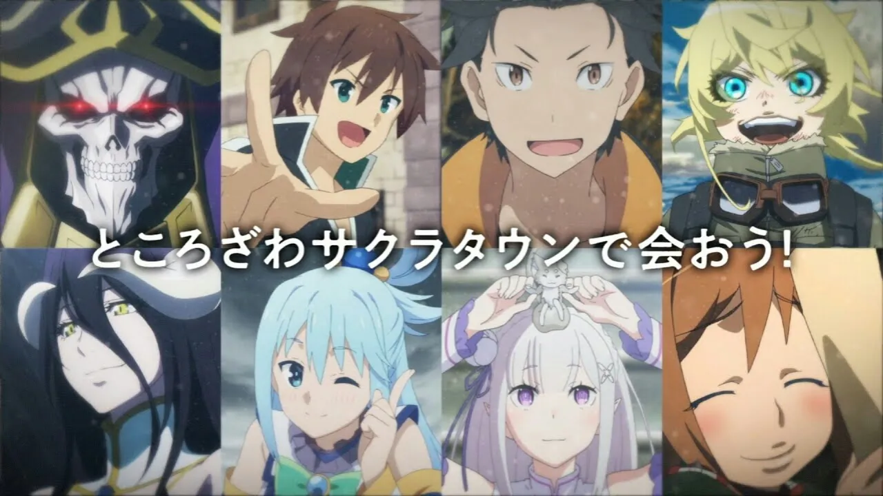 "Isekai Museum" yang Menampilkan Re:Zero, Overlord, Konosuba, Saga of Tanya the Evil Merilis PV
