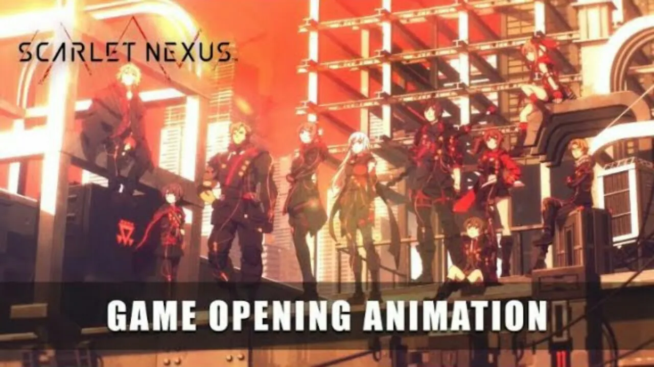 Sunrise Menganimasikan Video Pembuka Game Scarlet Nexus