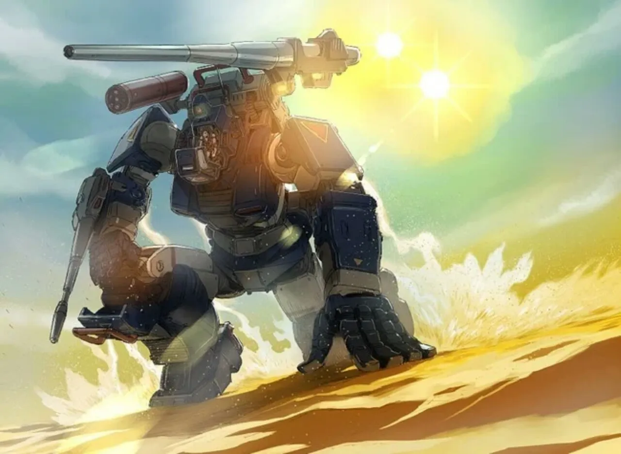 Yasuo Ohtagaki, Penggambar Gundam Thunderbolt, Menggambar Manga Baru Dougram