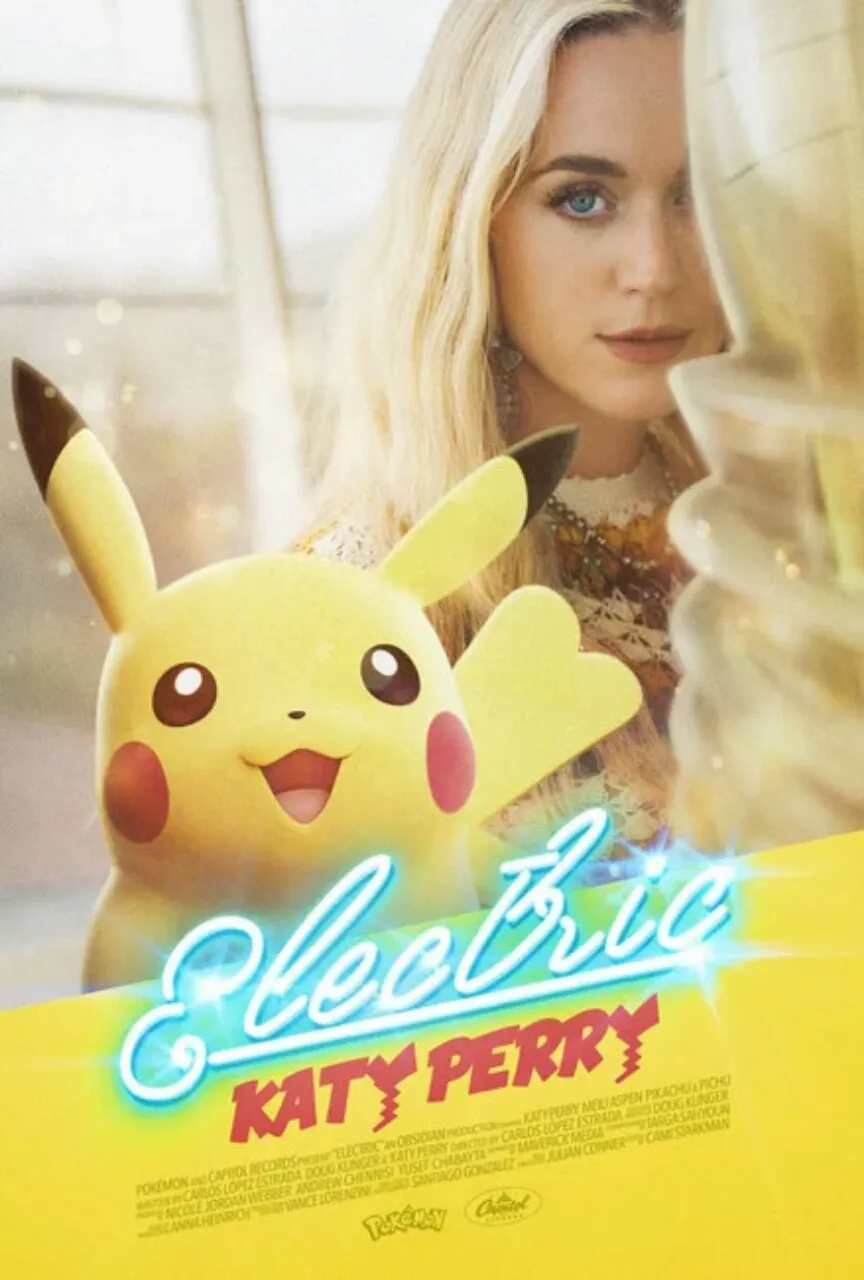 Katy Perry dan Pikachu Membintangi Video Musik yang Memperingati Ulang Tahun Ke-25 Pokémon