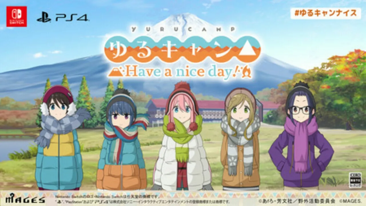 Game Laid-Back Camp: Have a Nice Day! Akan Diluncurkan untuk Switch dan PS4 pada Tanggal 30 September