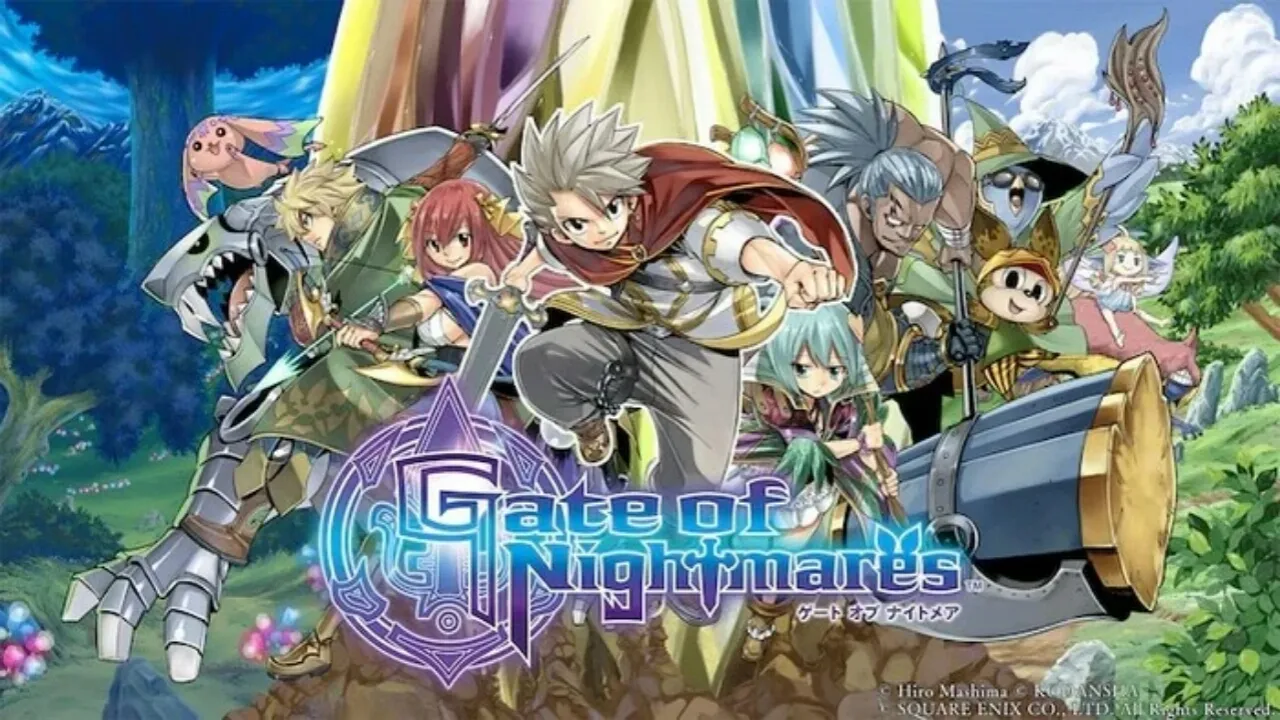 Square Enix dan Hiro Mashima Mengungkapkan RPG Smartphone Gate of Nightmares