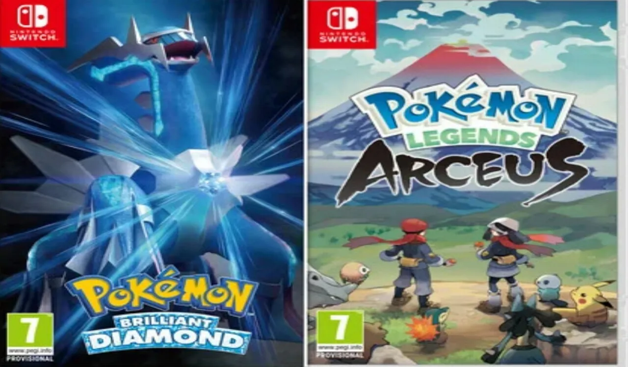 Tanggal Peluncuran Game Remake Pokémon Brilliant Diamond/Shining Pearl dan Game Pokémon Legends: Arceus Diumumkan