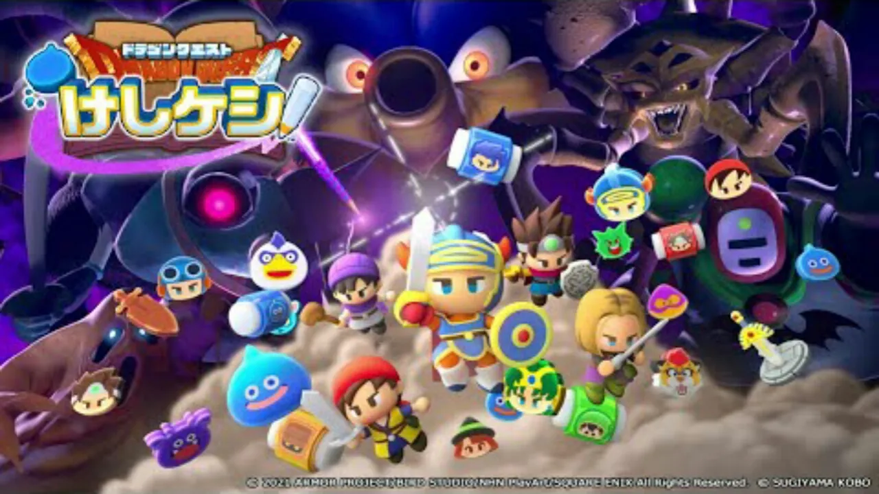 Square Enix Mengungkapkan Game Smartphone Dragon Quest Keshi Keshi