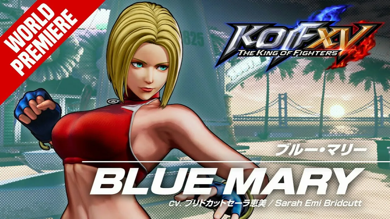 Blue Mary Dari Game King of Fighters XV Telah Merilis Trailer Video