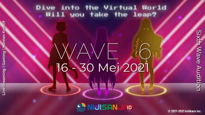 Ingin Jadi Vtuber? Ikuti Audisi Gelombang Keenam Nijisanji ID
