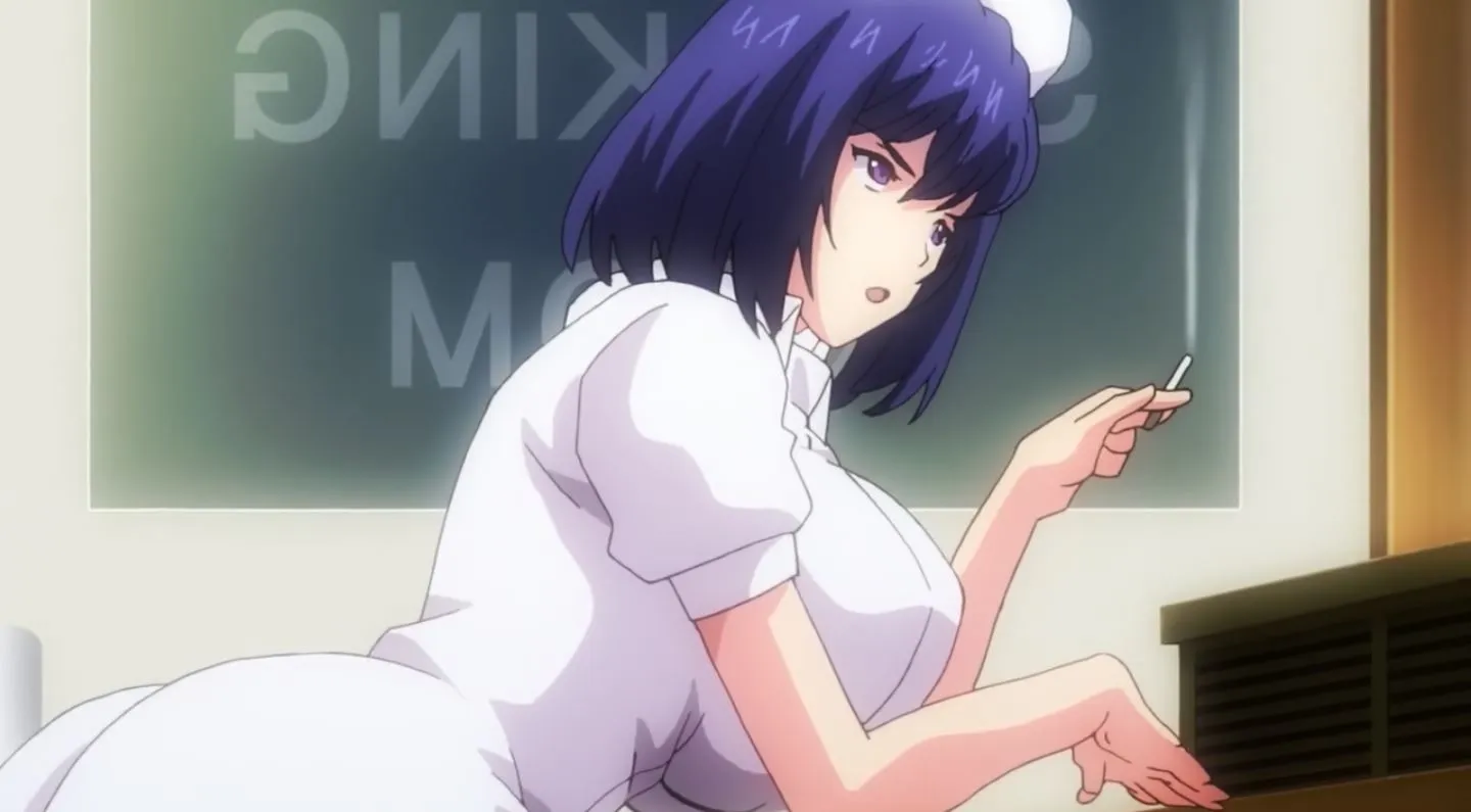 Gadis Perawat Dengan Ekpresi Jijik Kan Merawatmu Dengan Penuh Kasih Dalam Anime Sakusei Byoutou