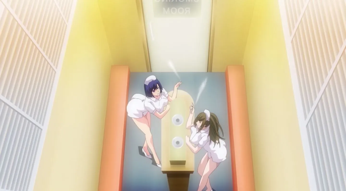 Gadis Perawat Dengan Ekpresi Jijik Kan Merawatmu Dengan Penuh Kasih Dalam Anime Sakusei Byoutou