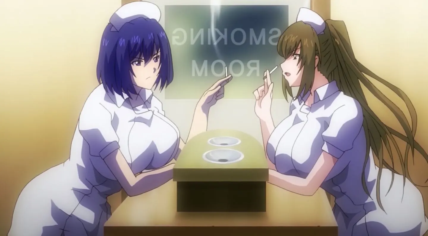 Gadis Perawat Dengan Ekpresi Jijik Kan Merawatmu Dengan Penuh Kasih Dalam Anime Sakusei Byoutou
