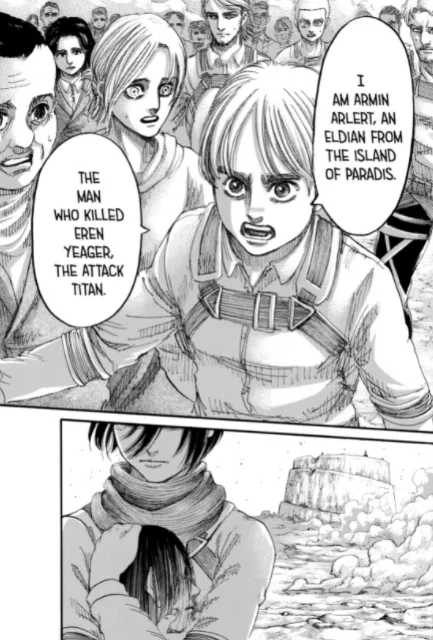 Beberapa Bocoran Manga Attack on Titan Volume 34 yang Telah Beredar