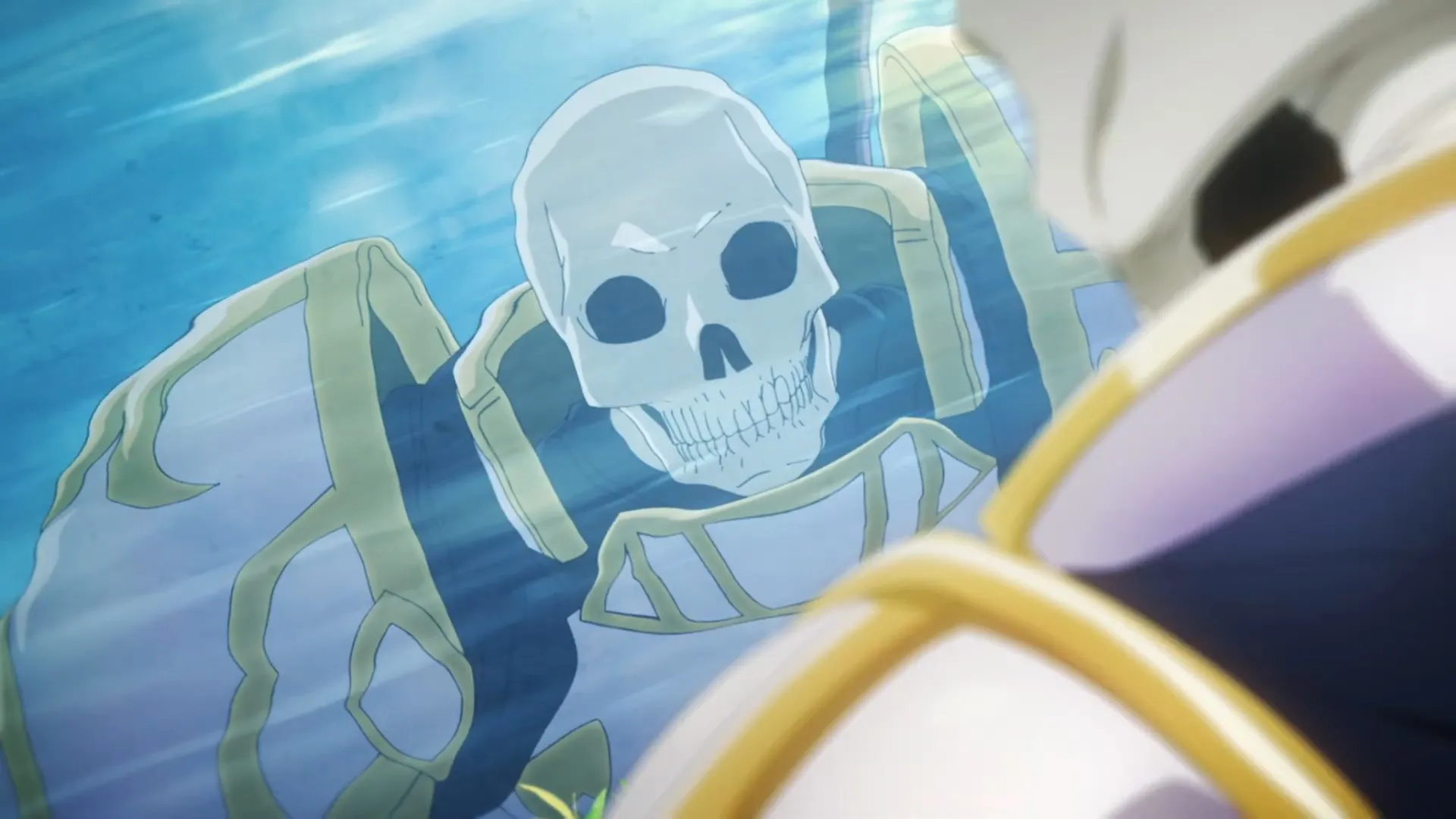Skeleton Knight in Another World Tampilkan Cuplikan Gadis Dalam Bahaya Dalam Trailernya