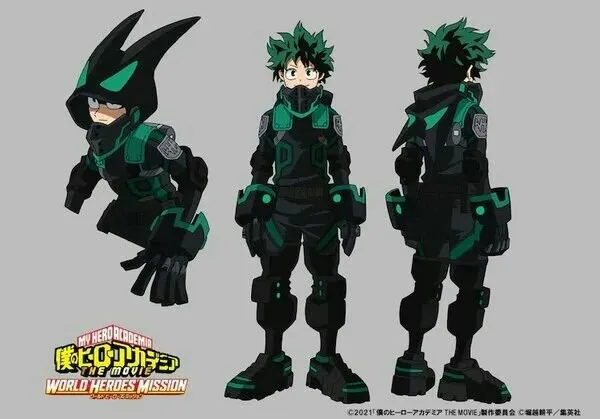 Anime My Hero Academia The Movie: World Heroes' Mission Mengungkapkan Desain Stealth Suit