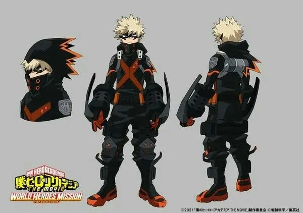 Anime My Hero Academia The Movie: World Heroes' Mission Mengungkapkan Desain Stealth Suit