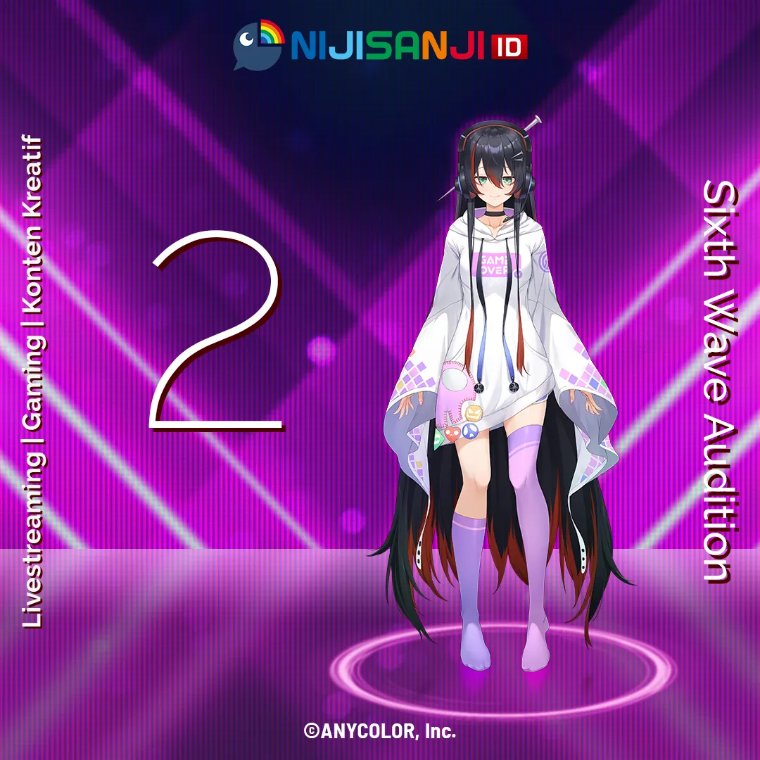 Audisi keenam Virtual Liver NIJISANJI ID Dibuka, Let’s dive into virtual world together!
