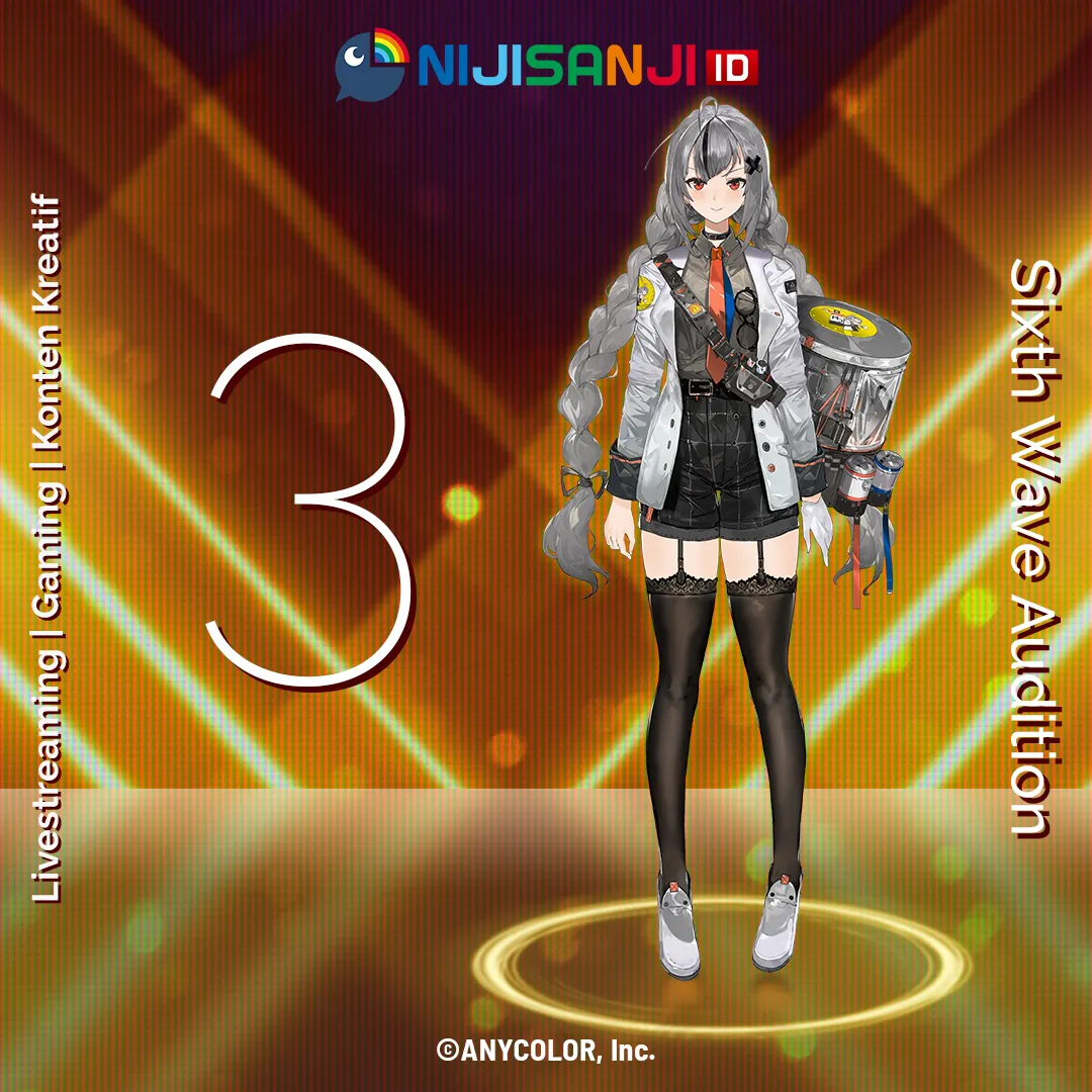 Audisi keenam Virtual Liver NIJISANJI ID Dibuka, Let’s dive into virtual world together!