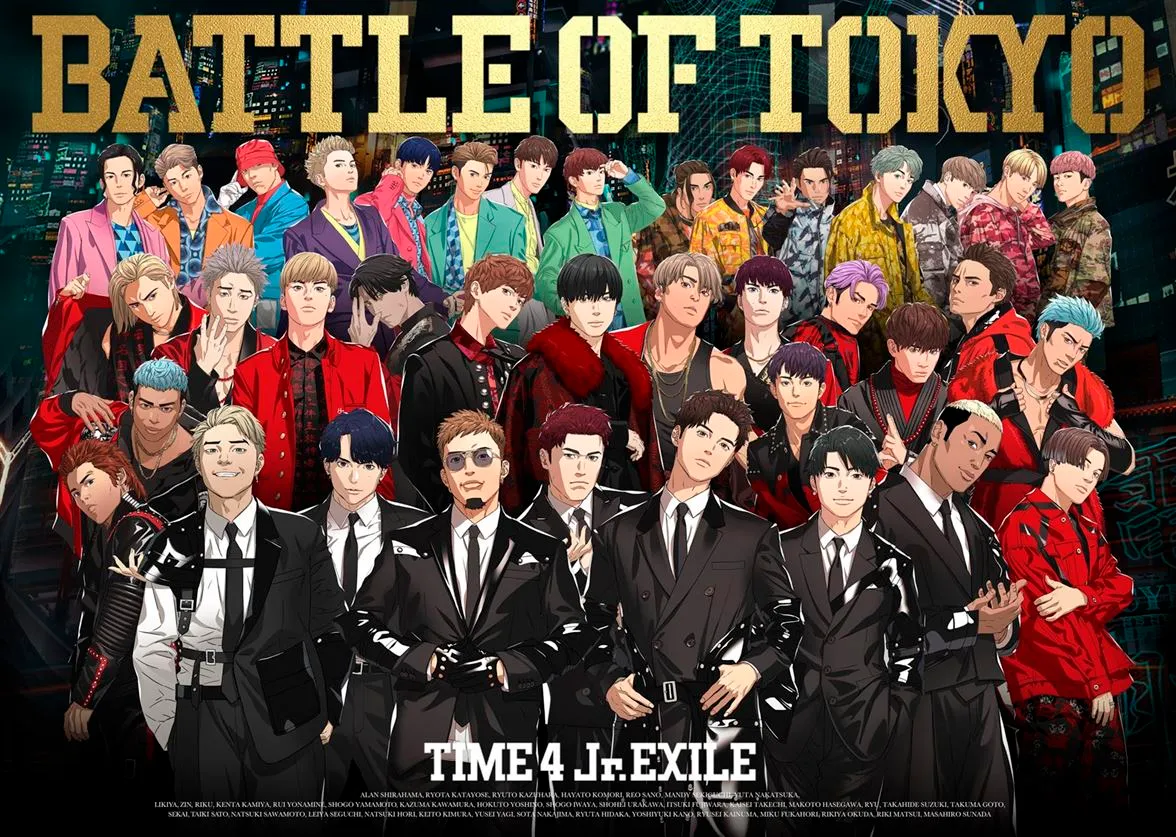 Proyek musik generasi baru pertama di dunia! 38 bintang J-pop berubah menjadi avatar sambil menjelajahi gabungan dunia nyata dan virtual dari proyek BATTLE OF TOKYO