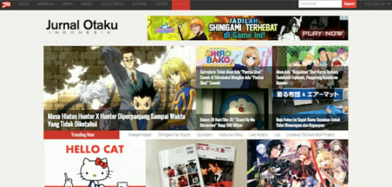 Selamat Jalan, Situs Berita "Jejepangan" Jurnal Otaku Indonesia (JOI) Akan Ditutup
