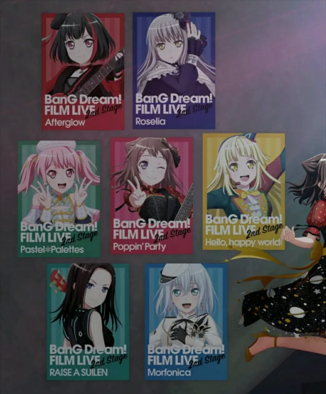 Film Anime BanG Dream! FILM LIVE 2nd Stage Mengepos Video Promosi Baru yang Lebih Panjang