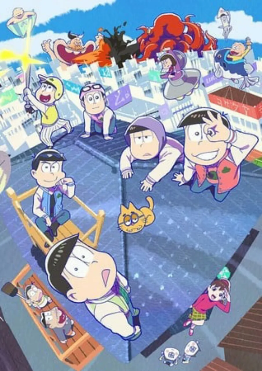 Anime Mr. Osomatsu Mendapatkan 2 Anime Bioskop Baru untuk Tahun 2022 dan 2023
