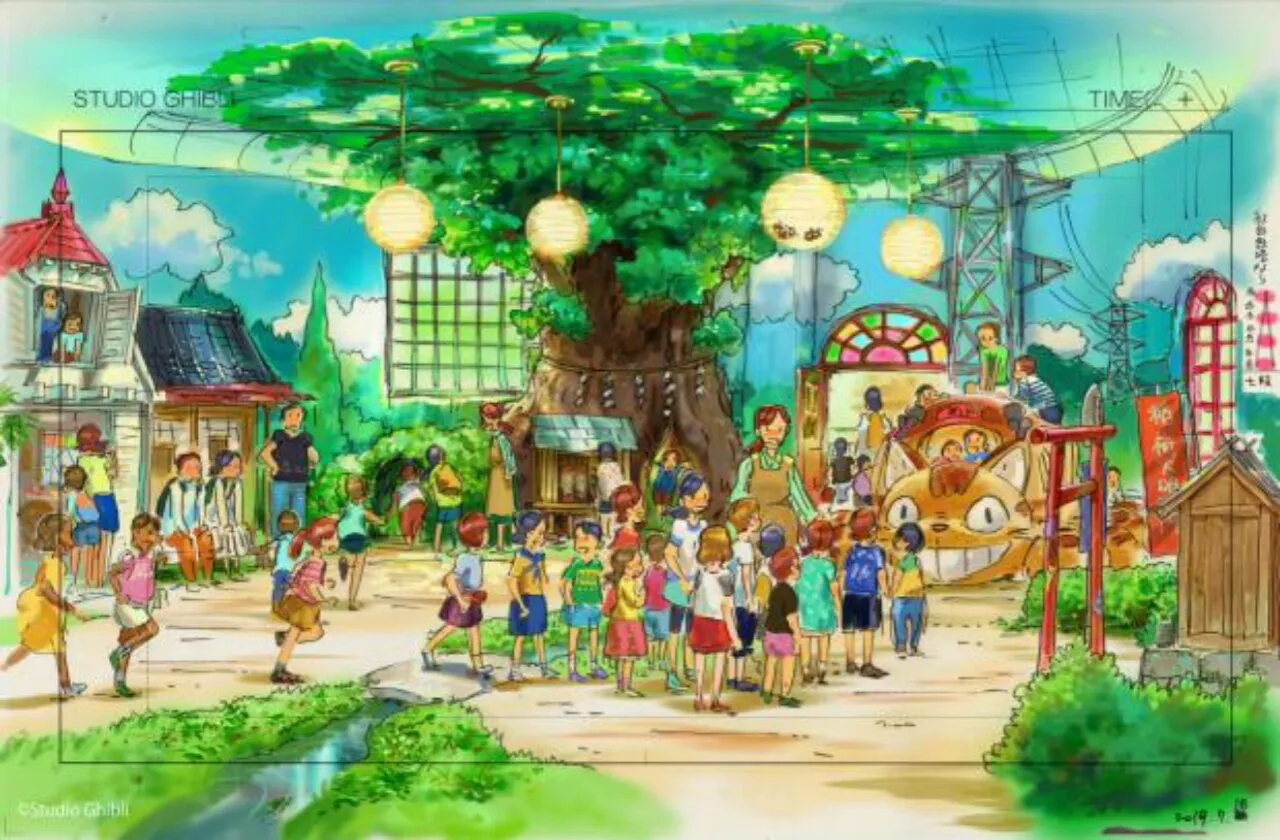 Area My Neighbor Totoro dari Taman Ghibli Diberitakan saat Konstruksi Berlanjut