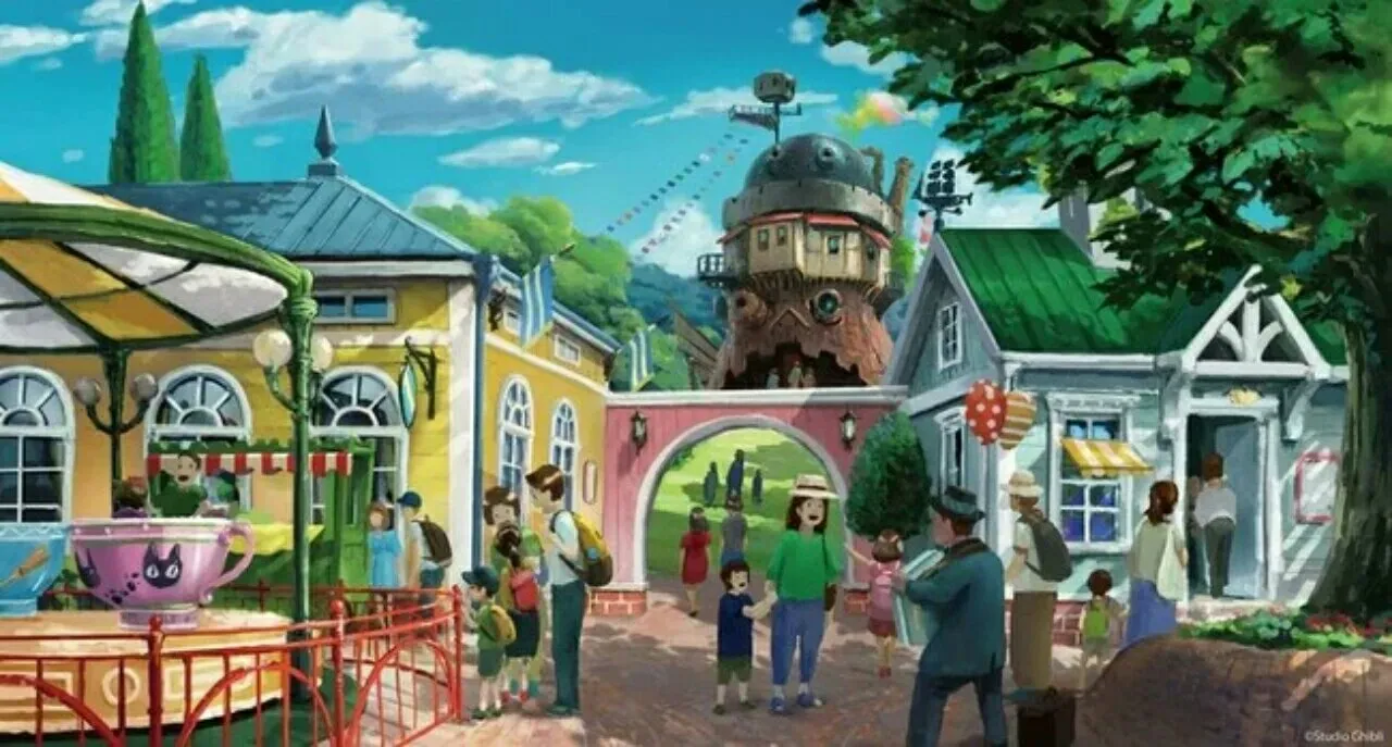 Area My Neighbor Totoro dari Taman Ghibli Diberitakan saat Konstruksi Berlanjut