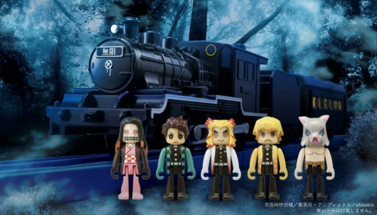 Demon Slayer's Mugen Train Mendapatkan Mainan "Plarail" dari Takara Tomy