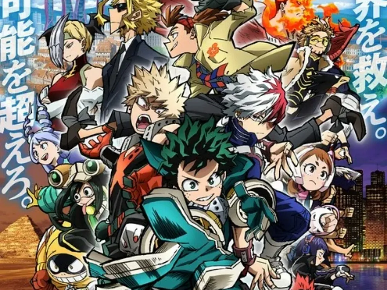 Anime My Hero Academia The Movie: World Heroes' Mission Mengungkapkan Visual Baru