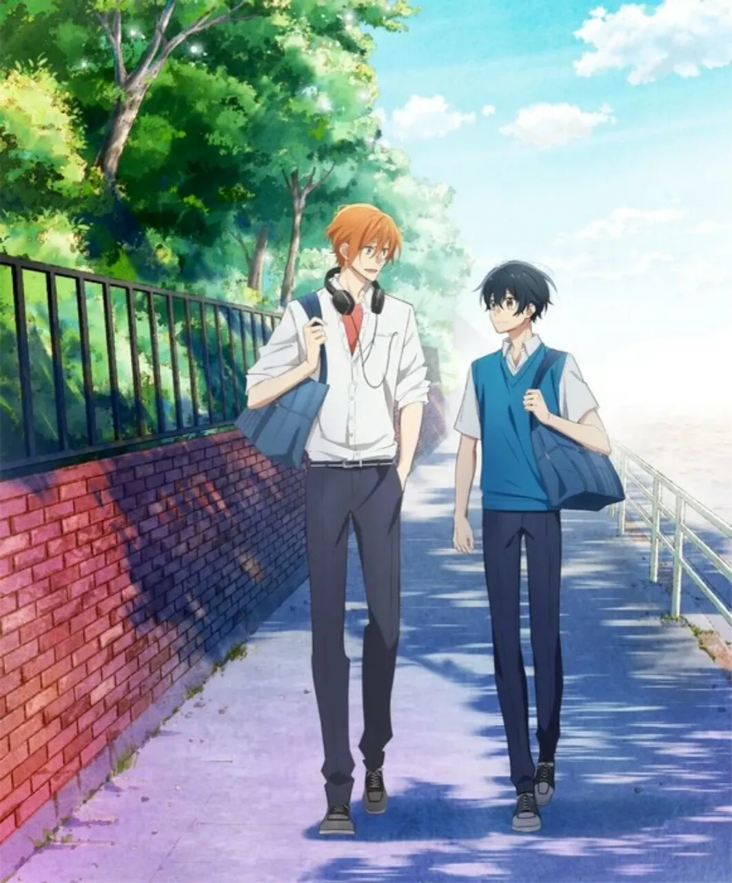 Anime BL Sasaki and Miyano Mengungkapkan Seiyuu, Staf, dan Tahun Tayang