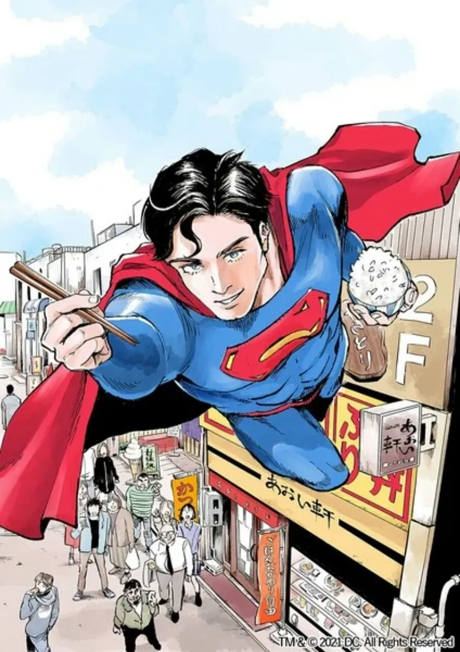 Superman Mendapatkan Manga Penyantapan di Majalah Evening Milik Kodansha