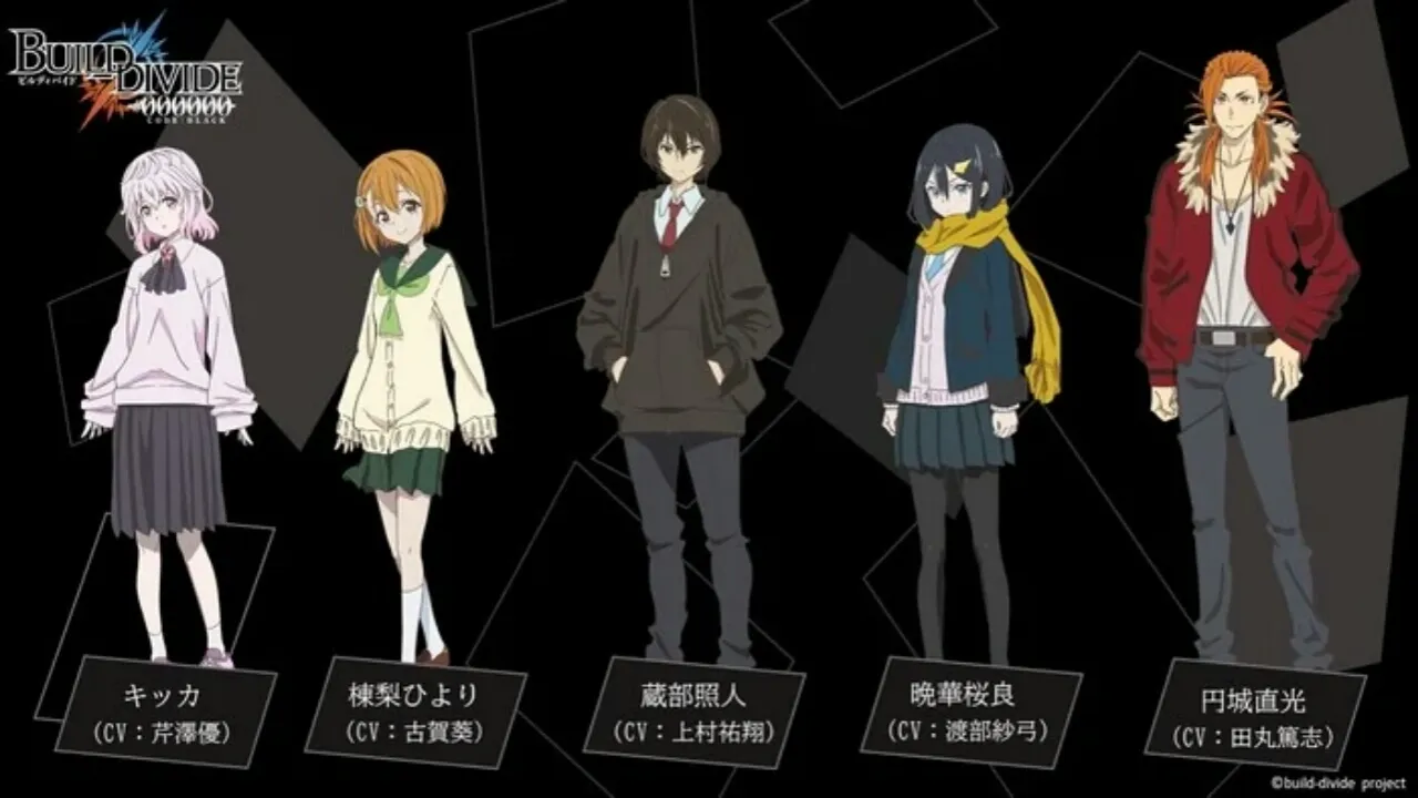 Anime Game Kartu Build Divide Mengungkapkan Seiyuu Utamanya