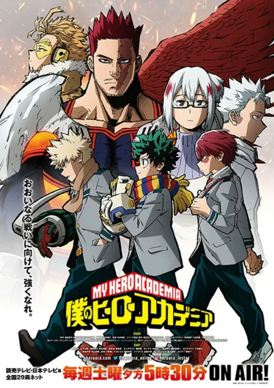 Anime My Hero Academia Season 5 Mempratinjau Arc Baru 'Internship at Endeavor's Agency' dalam Video