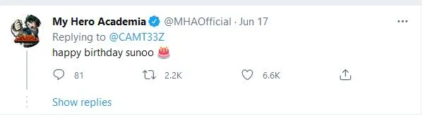 Duh, Akun Twitter Resmi My Hero Academia Diserang Oleh Para Pemuja K-Pop