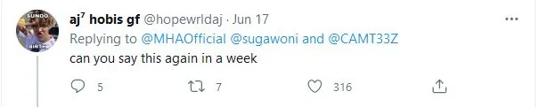 Duh, Akun Twitter Resmi My Hero Academia Diserang Oleh Para Pemuja K-Pop