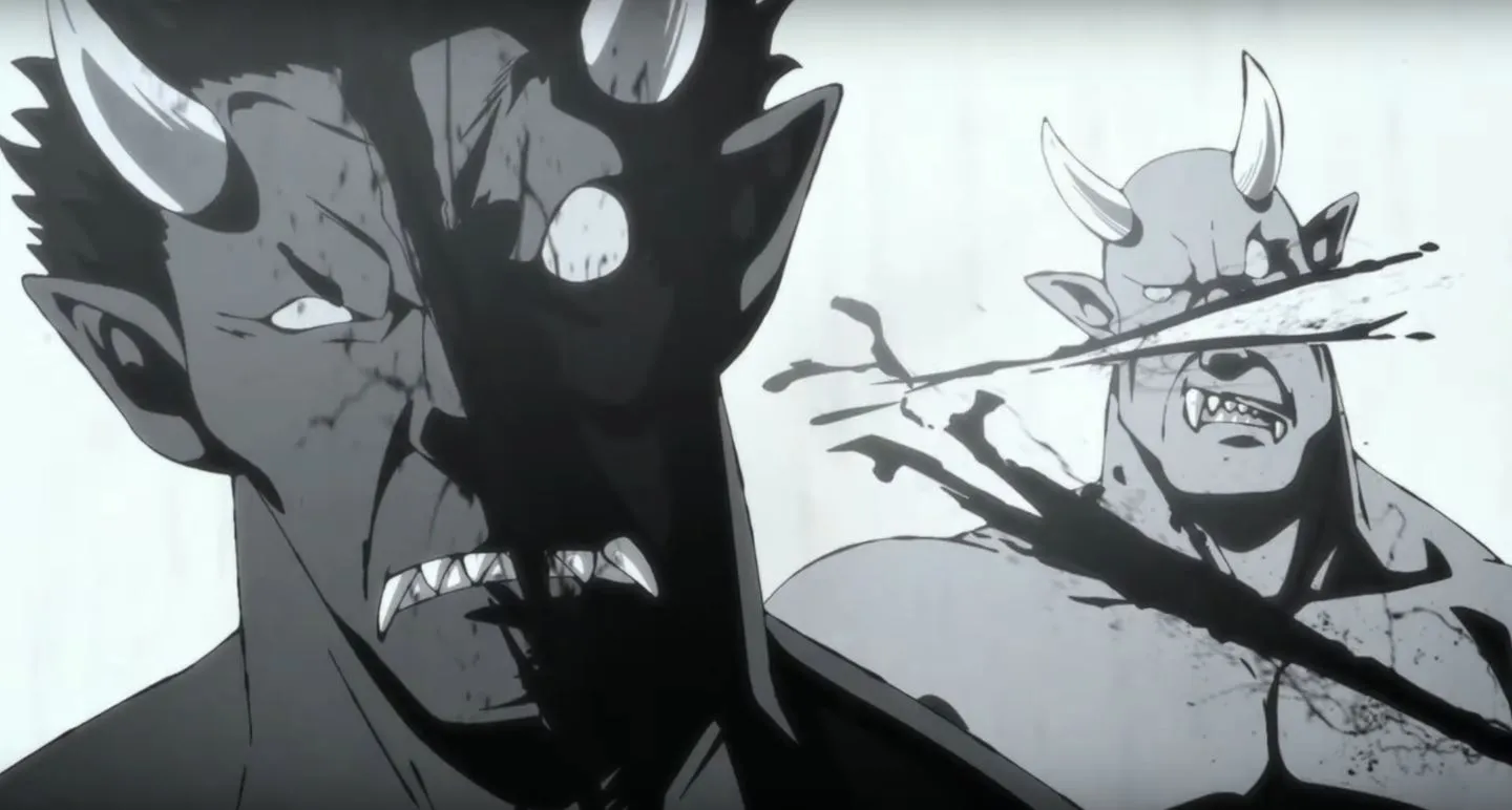 [Impresi] Baku Hantam Antara Manusia Dan Iblis Dalam Anime Peach Boy Riverside