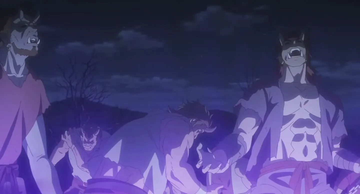 [Impresi] Baku Hantam Antara Manusia Dan Iblis Dalam Anime Peach Boy Riverside