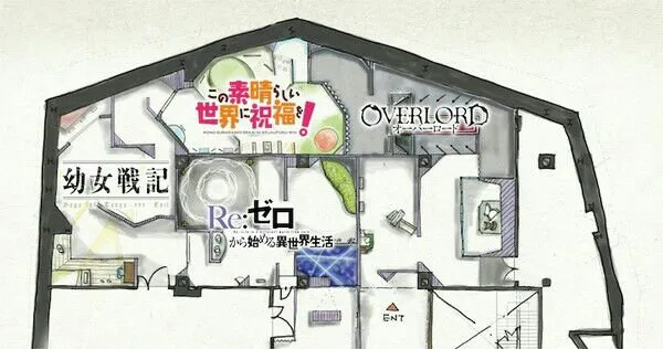 "Isekai Museum" yang Menampilkan Re:Zero, Overlord, Konosuba, Saga of Tanya the Evil Meluncurkan Pameran Daring Gratis