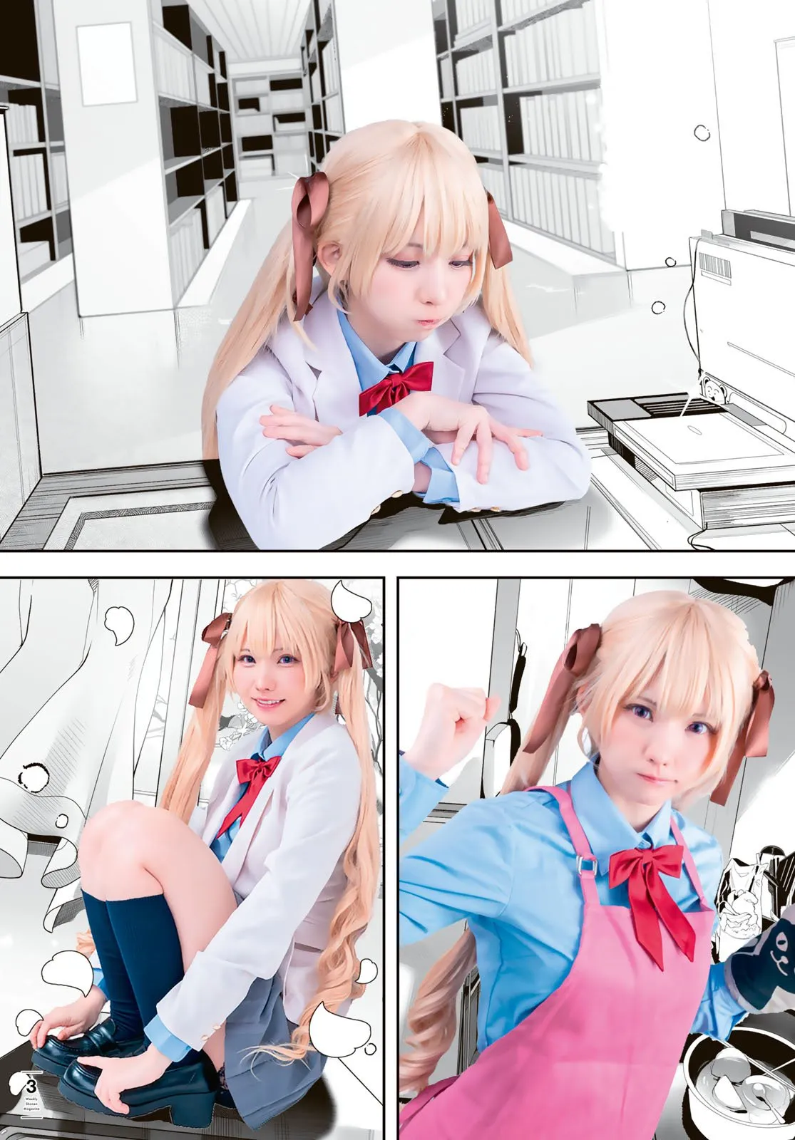 Melihat Foto Cosplayer Populer Enako Ber-Cosplay Menjadi Berbagai Karakter dari Seri Kodansha