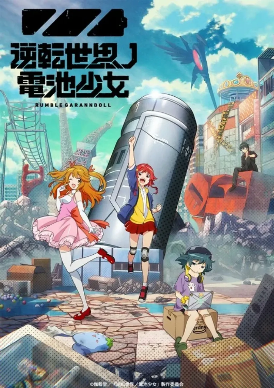 Anime Gyakuten Sekai no Denchi Shōjo: Rumble Garanndoll Telah Mengungkapkan Banyak Informasi