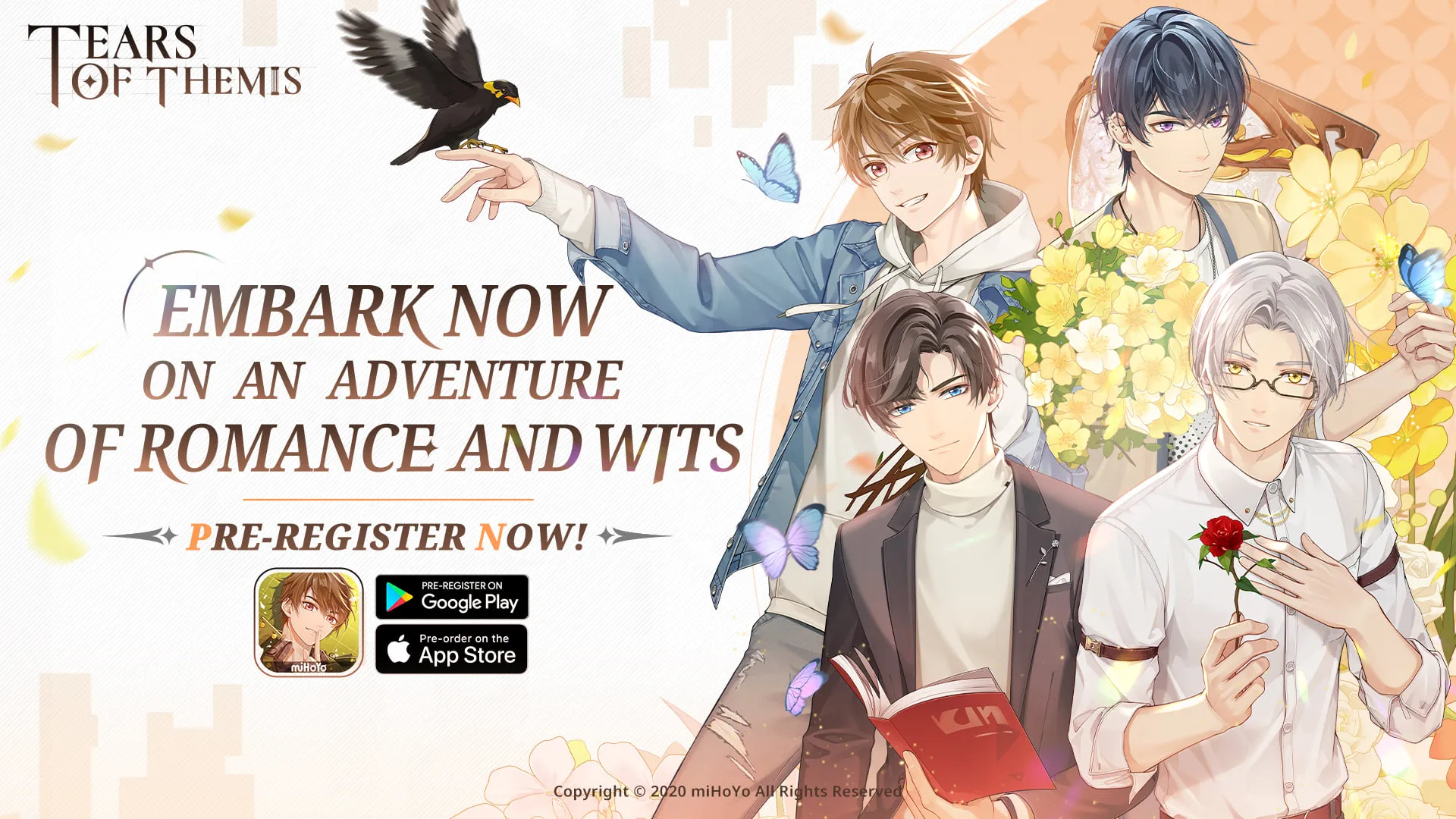 Saatnya koleksi detektif tampan, "Tears of Themis" Akan Dirilis untuk Android dan iOS pada 29 Juli